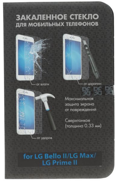 Защитное стекло для сотового телефона DF LGSteel-09 для LG Bello II/LG Max/LG Prime II