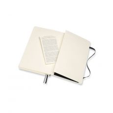 Блокнот Moleskine Classic Soft Expended 200 л в клетку мягкая обложка qp617exp черный