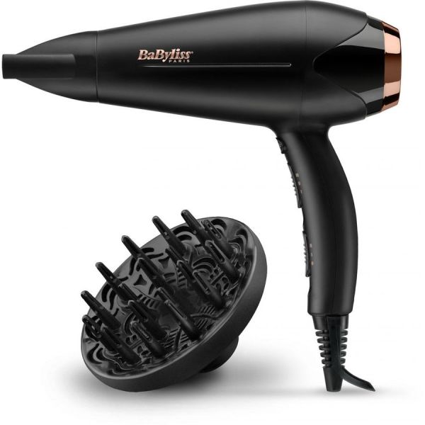 Фен BaByliss D570DE черный/золотистый