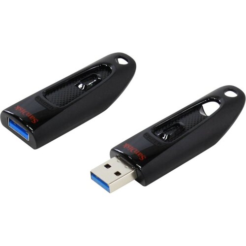 Флешка Sandisk 128Gb Ultra SDCZ48-128G-U46 USB3.0 черный