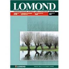 Фотобумага Lomond 102021 A4, 210 г/м2, 50 л., покрытие - глянцевое, матовое