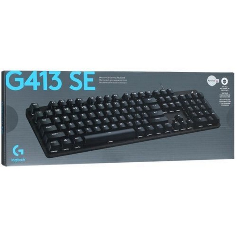 Клавиатура проводная Logitech G413 SE [920-010438] черный