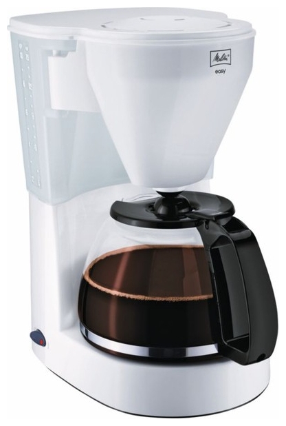 Кофеварка Melitta Easy белый 1050Вт