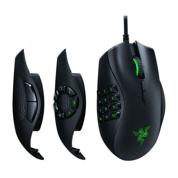 Мышь Razer Naga Trinity мышь черный