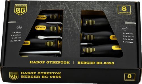 Отвертка Berger BG08SS