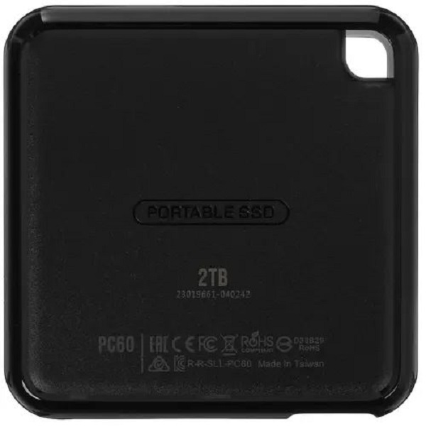 Внешний жесткий диск Silicon Power PC60 [SP020TBPSDCK], 2 Тб, SSD 1,8 