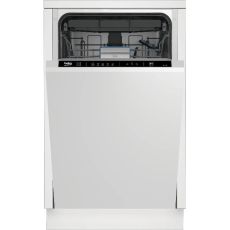 Встраиваемая посудомоечная машина BEKO BDIS25063 узкая, белый