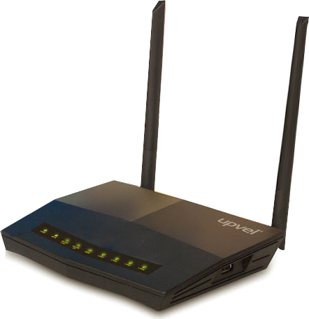 Wi-Fi роутер Upvel UR-515D4G Black